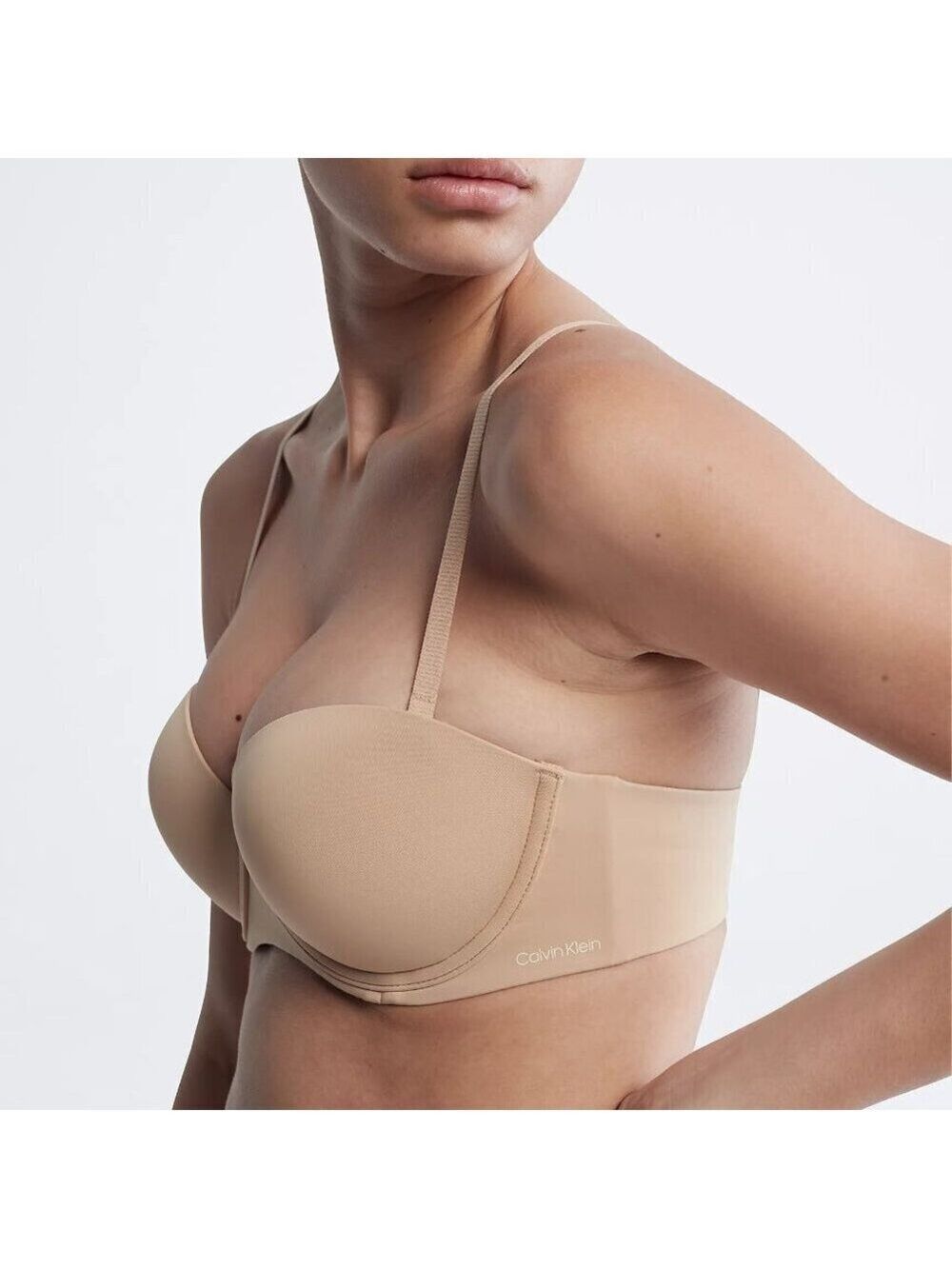 NWT Calvin Klein Strapless Push-Up Bra 30D